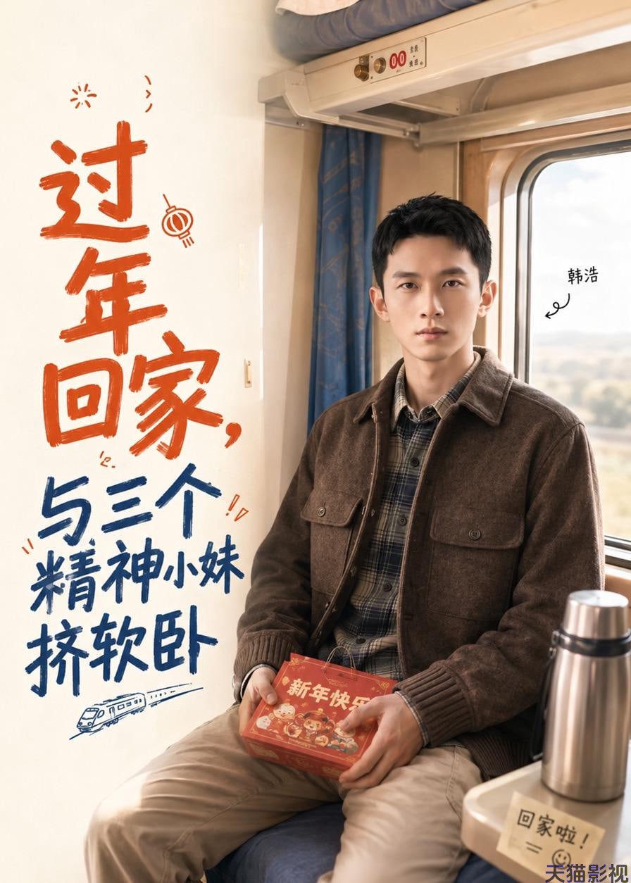 过年回家，与三个精神小妹挤软卧